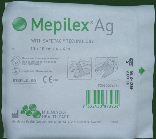 mepilex ag dressing